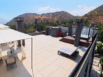 Departamento en venta en Exclusivo departamento penhouse con 138 m2 de terraza, Lo Barnechea - 3 dormitorios, 3 baños