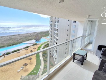 Departamento en arriendo mensual en Arriendo Dpto. año corrido Laguna del Mar (114861), La Serena - 3 dormitorios, 2 baños