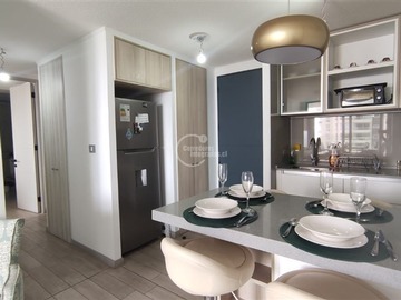 Departamento en arriendo mensual en Av. Concón Reñaca / Av. Costa de Montemar, Concón - 2 dormitorios, 2 baños