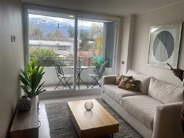 Departamento en arriendo mensual en Virginio arias 1371, Ñuñoa - 2 baños