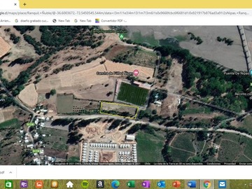 Parcela en venta en Estadio municipal de ñipas, Ránquil