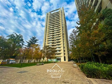 Departamento en arriendo mensual en Tabancura al llegar a autopista Costanera Norte, Vitacura - 2 dormitorios, 2 baños