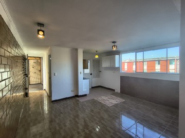Departamento en arriendo mensual en Disponibilidad inmediata, Quilicura - 3 dormitorios, 1 baño