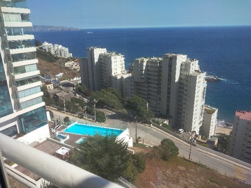 Departamento en arriendo mensual en Edmundo Eluchans, depto con Vista Panorámica (169076), Viña del Mar - 3 dormitorios, 2 baños