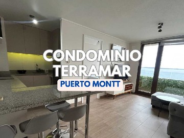 Departamento en venta en Departamento venta AirBNB vista al mar 2h2b (109115), Puerto Montt - 2 dormitorios, 1 baño