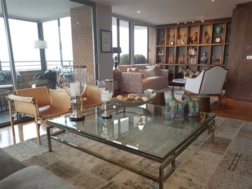 Departamento en arriendo mensual en Gerónimo de Alderete, Las Condes - 4 dormitorios, 5 baños