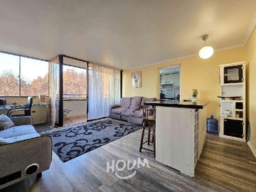 Departamento en arriendo mensual en Libertad, Santiago - 2 dormitorios, 2 baños