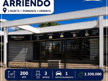 Local Comercial en arriendo mensual en La salle, Talca - 3 baños