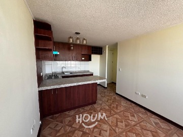 Departamento en arriendo mensual en Nataniel Cox, Santiago - 2 dormitorios, 1 baño