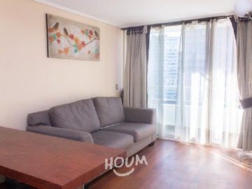 Departamento en arriendo mensual en Santa Victoria, Santiago - 2 dormitorios, 2 baños