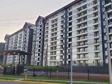 Departamento en arriendo mensual en condominio mirador al volcan, Villarrica - 3 dormitorios, 1 baño