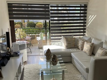 Departamento en arriendo mensual en Rotonda Atenas, Las Condes - 3 dormitorios, 2 baños