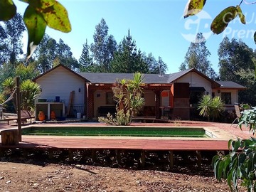 Casa en venta en Sector la petrilla ref. F90 km 7 camino interior pc 19 quimeimapu.Lomaverde,, El Quisco - 5 dormitorios, 2 baños