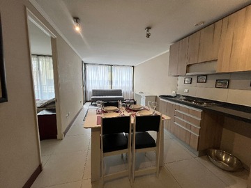 Departamento en arriendo mensual en Santo Domingo 1470, Santiago - 1 dormitorio, 1 baño