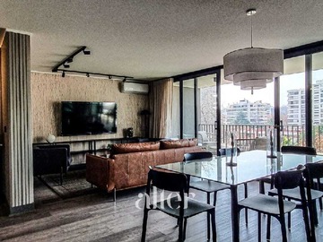 Departamento en arriendo mensual en Nuevo de Paquete Amoblado! Espectacular (116448), Providencia - 3 dormitorios, 3 baños