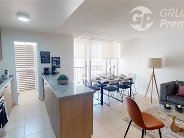 Departamento en venta en Condominio ubicado dentro del Parque Bicentenario de la comuna de Los Cerrillos, Cerrillos - 2 dormitorios, 2 baños