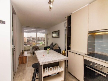 Departamento en arriendo mensual en Domeyko, Santiago - 1 dormitorio, 1 baño