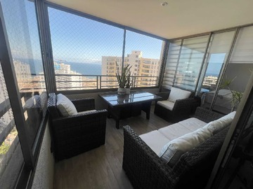 Departamento en arriendo mensual en Oportunidad hermoso depto. Paranal Rimini (167498), Antofagasta - 3 dormitorios, 2 baños