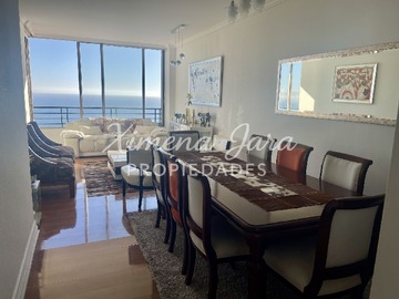 Departamento en venta en Avenida Edmundo Eluchans, Viña del Mar - 4 dormitorios, 3 baños