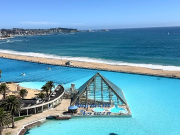 Departamento en venta en Departamento con Vista Al Mar, Condominio San Alfonso, Algarrobo. - 4 dormitorios, 3 baños