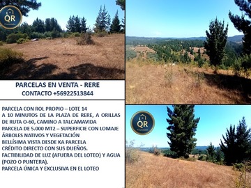 Venta / Parcela / Yumbel