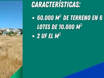 Sitio en venta en ruta 68, Casablanca