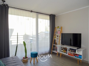 Departamento en arriendo mensual en Argomedo, Santiago - 1 dormitorio, 1 baño