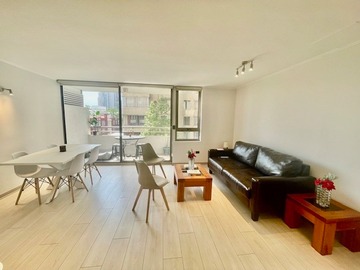 Departamento en arriendo mensual en Irarrazaval, hamburgo, 1d 1b 1e 1b, Ñuñoa - 1 dormitorio, 1 baño