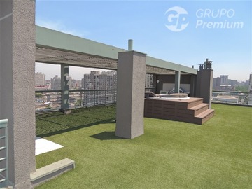 Departamento en arriendo mensual en Zenteno con av. Matta, Santiago - 3 dormitorios, 1 baño