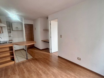 Departamento en arriendo mensual en Luminoso Departamento en Zona Tranquila (171920), Santiago - 1 dormitorio, 1 baño