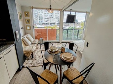 Departamento en venta en Roberto espinoza, cercano metro diego almagro, Santiago - 1 dormitorio, 1 baño
