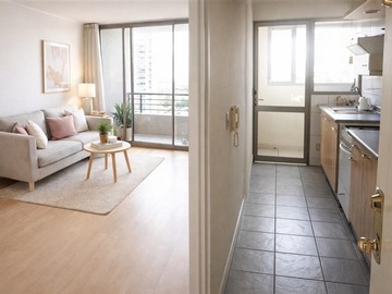 Departamento en venta en catedral 1582, Santiago - 2 dormitorios, 2 baños