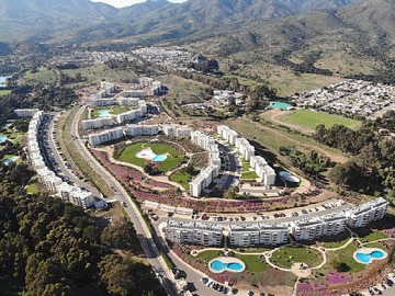 Departamento en venta en En venta departamento en condominio en papudo, Papudo - 3 dormitorios, 2 baños