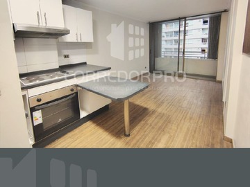 Departamento en arriendo mensual en Arriendo depto 1d+1b, en alameda frente a metro ecuador, Estación Central - 1 dormitorio, 1 baño