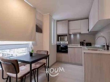 Departamento en arriendo mensual en Eleuterio Ramírez, Santiago - 1 dormitorio, 1 baño