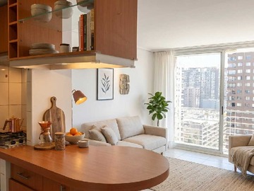 Departamento en venta en Depto 2D 2B + Estac y Bodega | Carmen (171582), Santiago - 2 dormitorios, 2 baños