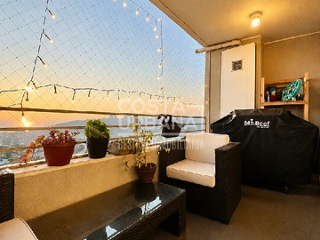 Departamento en arriendo mensual en Jardines de Reñaca, Viña del Mar - 3 dormitorios, 2 baños