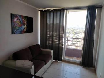 Departamento en venta en Lord Cochrane - Sargento Aldea, Santiago - 1 dormitorio, 1 baño