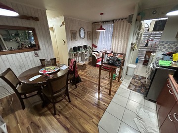 Departamento en arriendo mensual en Depto amoblado 3d y 1b sin estacionamiento (164879), Chillán - 3 dormitorios, 1 baño