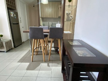 Departamento en arriendo mensual en Arriendo Departamento Amoblado 2D a Pasos del Metro Matta - 2 dormitorios, 1 baño