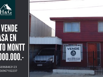 Casa en venta en Villa Artesanía, Llanquihue - 4 dormitorios, 1 baño