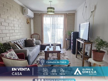 Casa en venta en Gran Avenida José Miguel Carrera, Paine, Santiago Metropolitan Region 9540000, Chile, Paine - 4 dormitorios, 1 baño