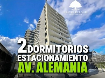 Departamento en arriendo mensual en Av. Alemania 1655, Temuco - 2 dormitorios, 2 baños