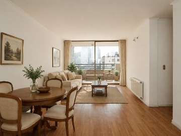 Departamento en arriendo mensual en San Isidro 40, Santiago - 2 dormitorios, 2 baños