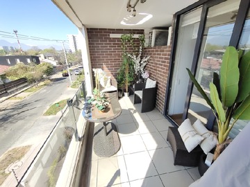 Departamento en arriendo mensual en Proximo a macul con quilin, Macul - 3 dormitorios, 2 baños