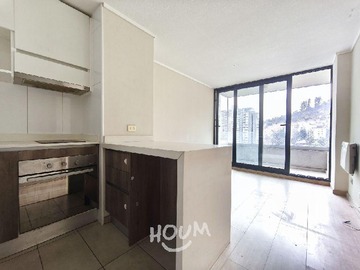 Departamento en arriendo mensual en La virgen, Recoleta - 1 dormitorio, 1 baño
