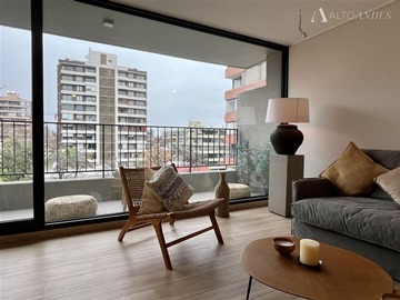 Departamento en venta en Ricardo Lyon, Providencia - 3 dormitorios, 2 baños