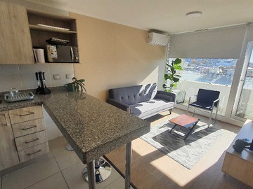 Departamento en arriendo mensual en Departamento de 1 dormitorio (170032), Chillán - 1 dormitorio, 1 baño