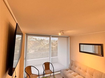 Departamento en arriendo mensual en Departamento en Isla Picton, Viña del Mar - 2 dormitorios, 1 baño