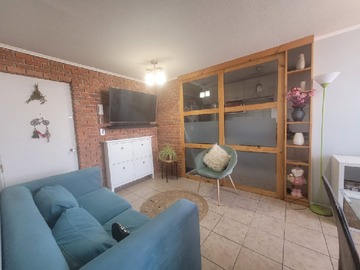 Departamento en arriendo mensual en Cerca de metro a 5 minutos caminando, Quinta Normal - 3 dormitorios, 1 baño